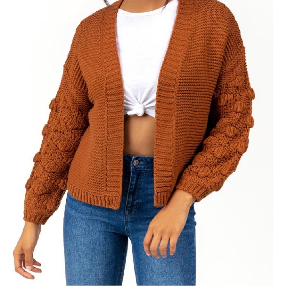 Bobble Sweater/Cardigan